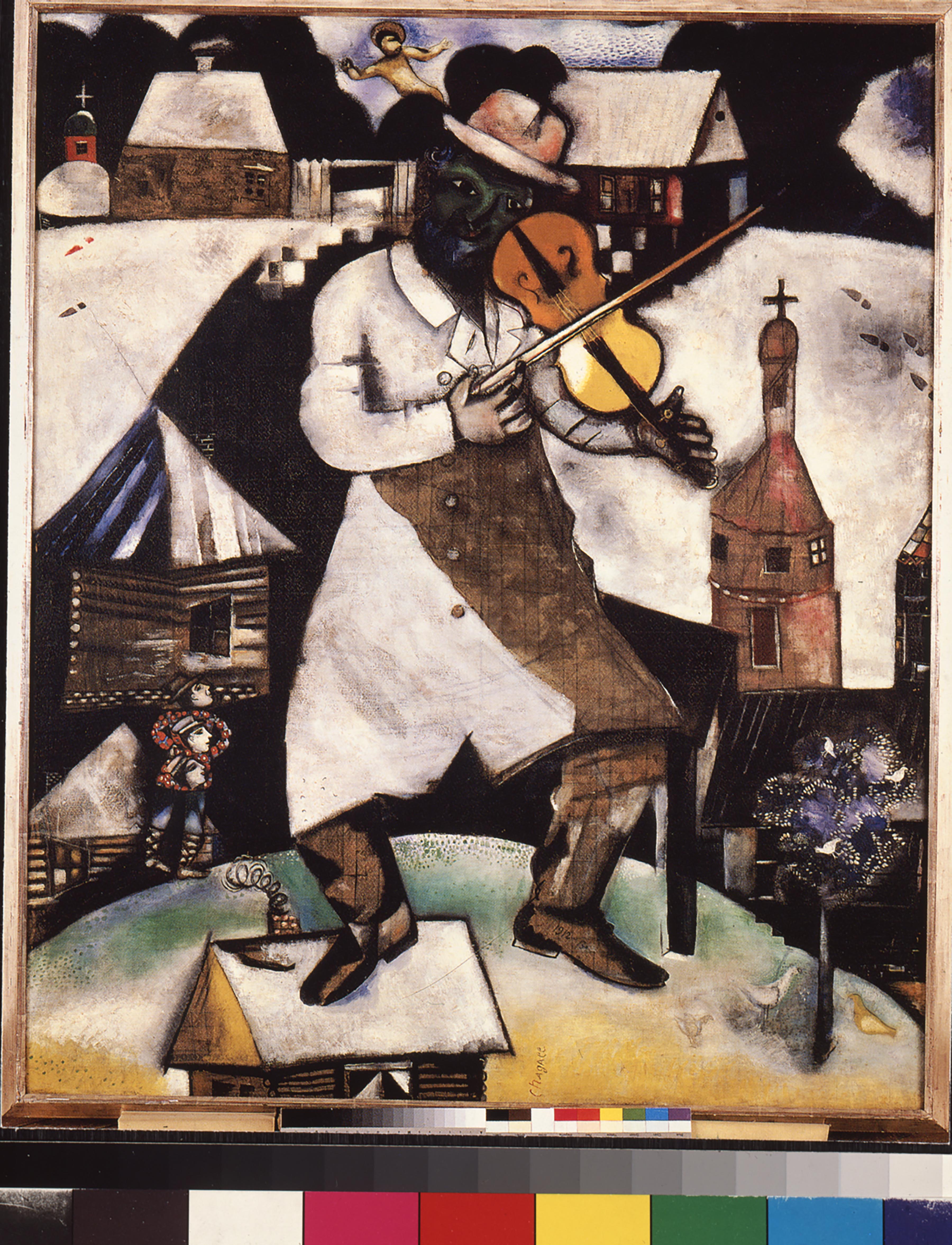 Marc Chagall, Il violinista, 1912-13